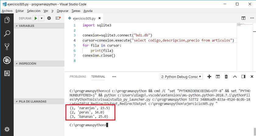 SQLite Base De Datos Desde Python