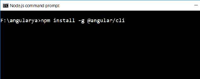 Instalación de Angular CLI