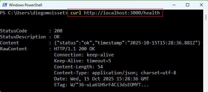 proyecto en node.js y express codex