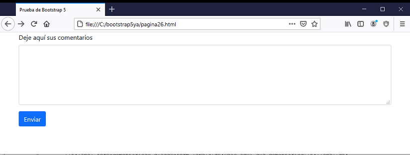 Form Control Textarea