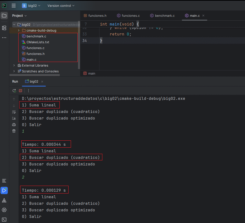 Esquema del proyecto final