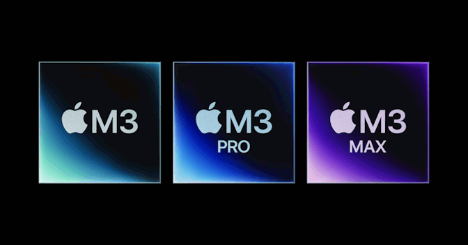 Apple M3 en encapsulado SoC
