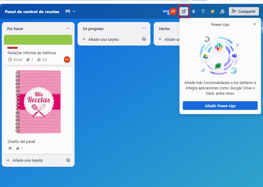 Agregar un Power-Up a Trello