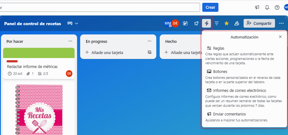 Butler en Trello