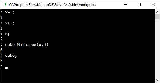 MongoDB shell JavaScript